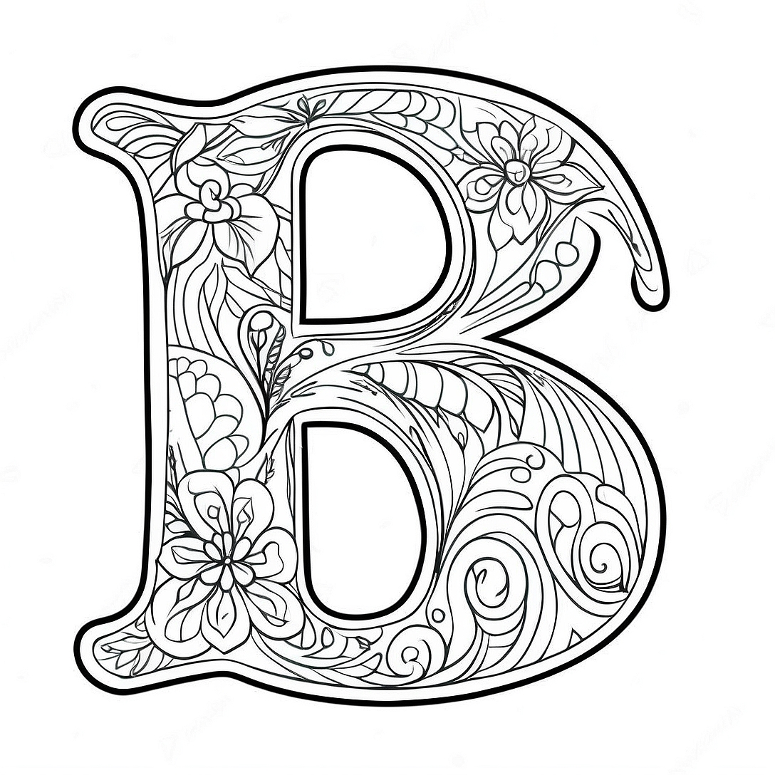 Letter R Coloring Page | Letter R coloring page