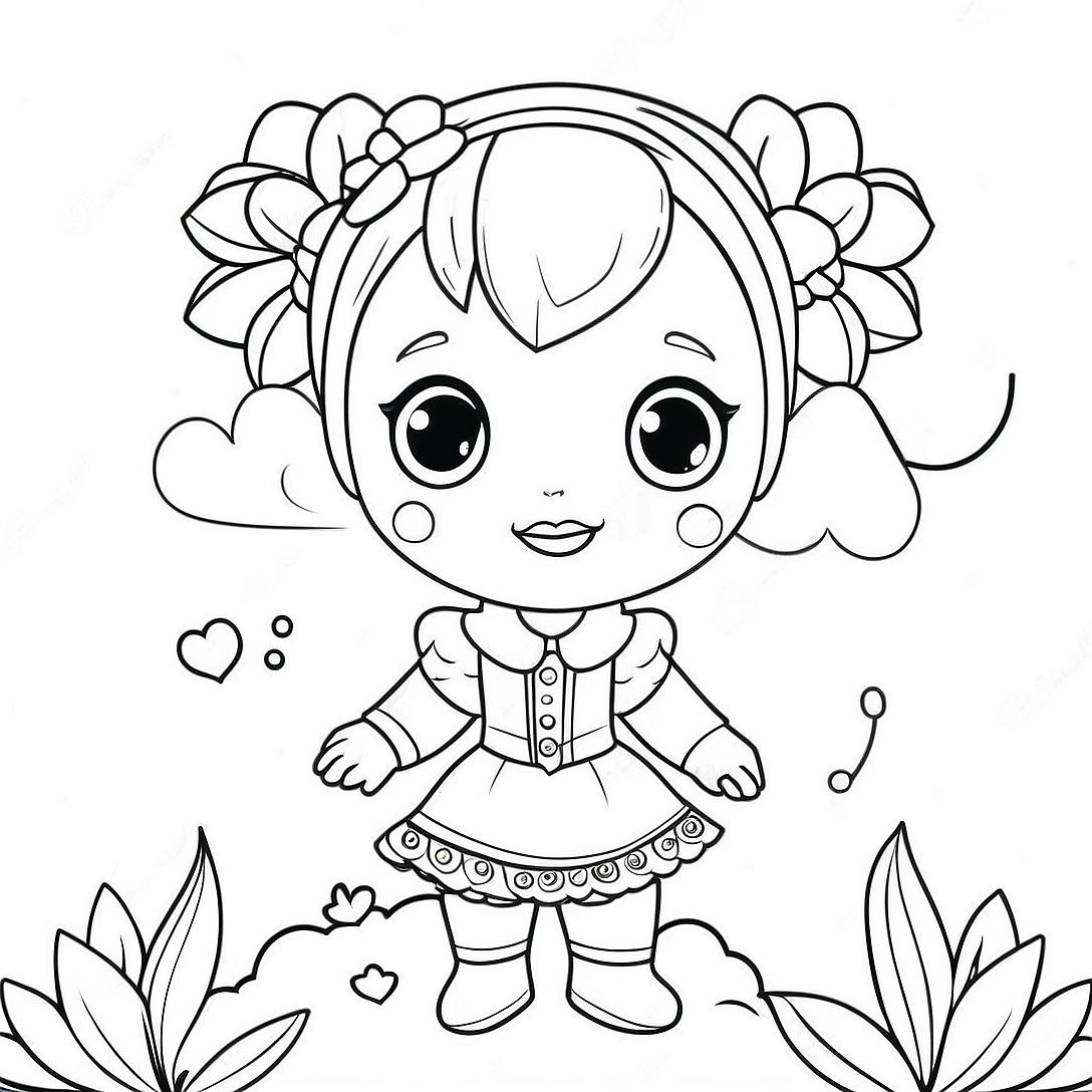 Bloom in Magical Outfit Coloring Page | Bloom Winx Club coloring page