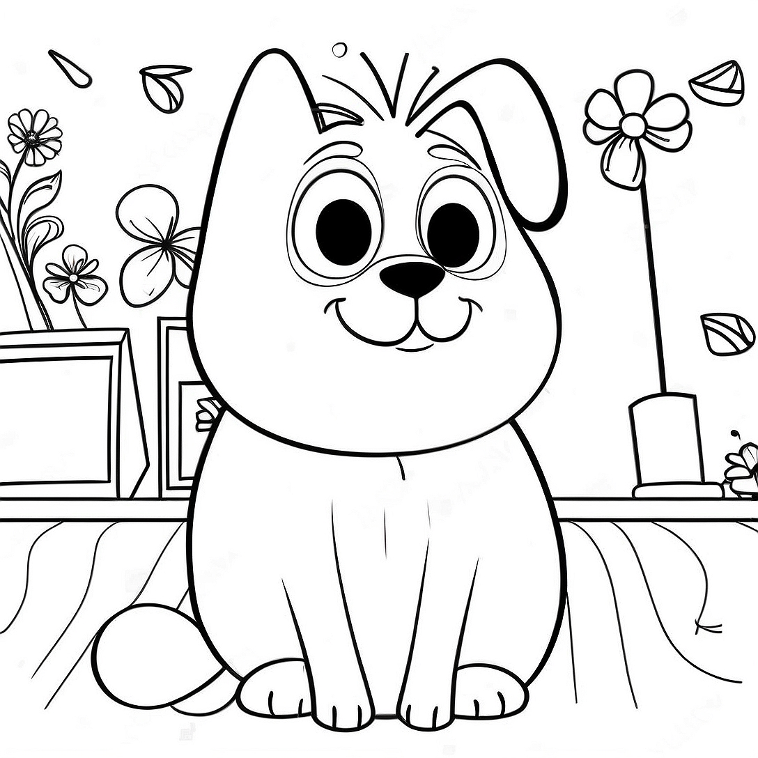 Secret Life of Pets Coloring Page | Secret Life of Pets coloring page