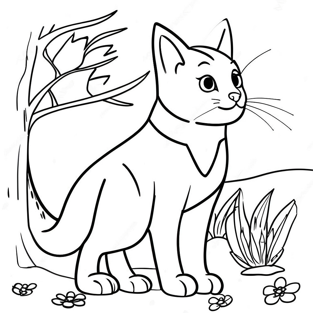 Mates Warrior Cats Coloring Page | Mates Warrior Cats coloring page