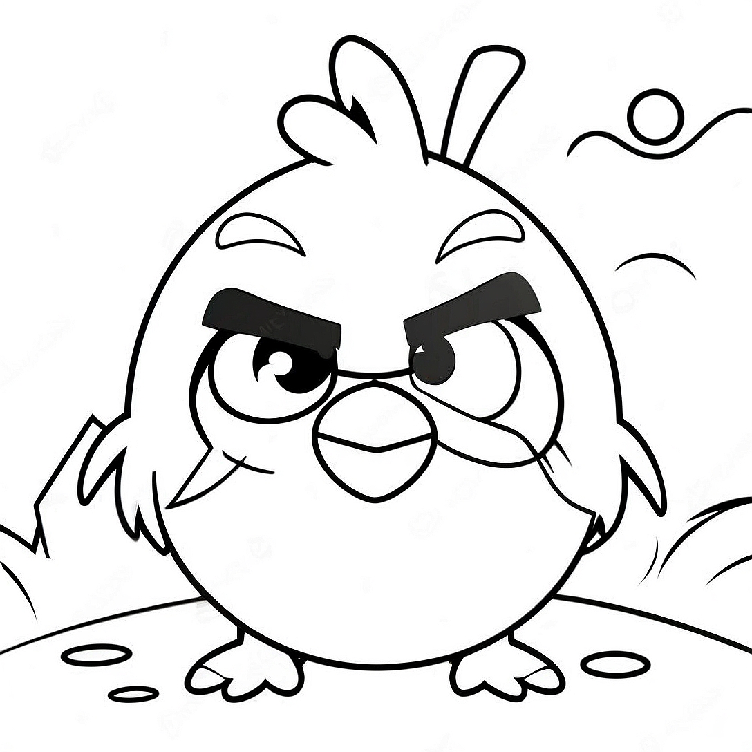 Angry Birds 2 Coloring Page | Angry Birds 2 coloring page