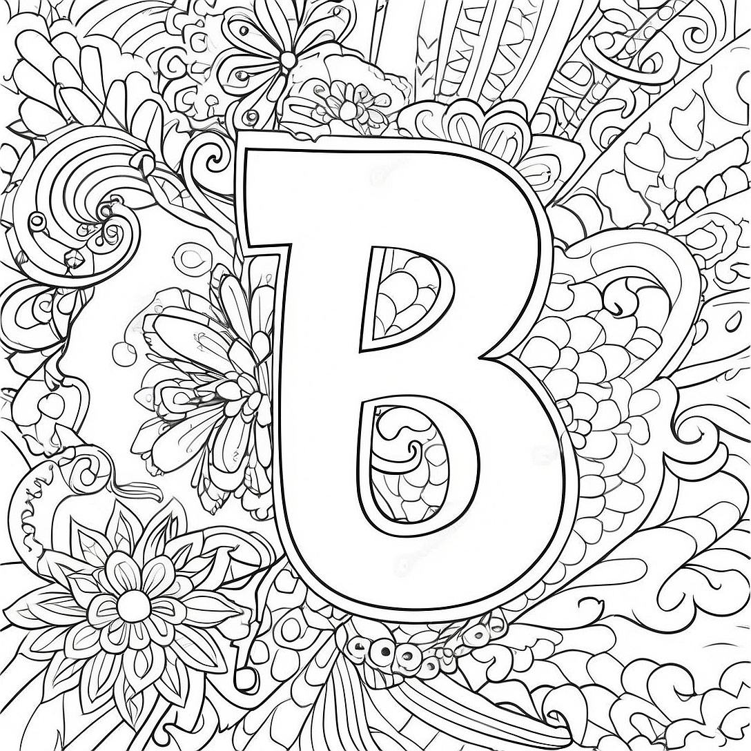 Number 5 Coloring Page | Number 5 coloring page