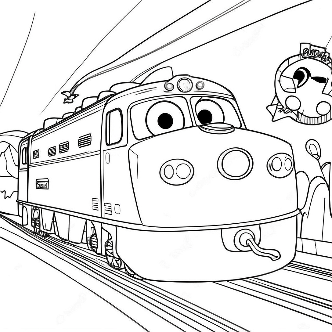 Chuggington Coloring Page | Chuggington coloring page