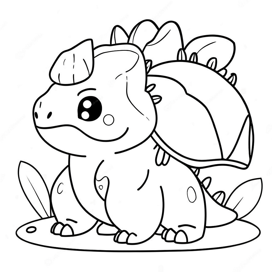 Venusaur Coloring Page | Venusaur coloring page
