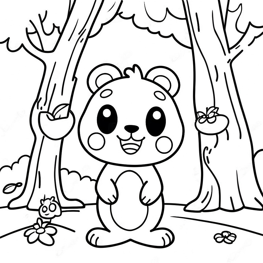 Happy Tree Friends Coloring Page | Happy Tree Friends coloring page
