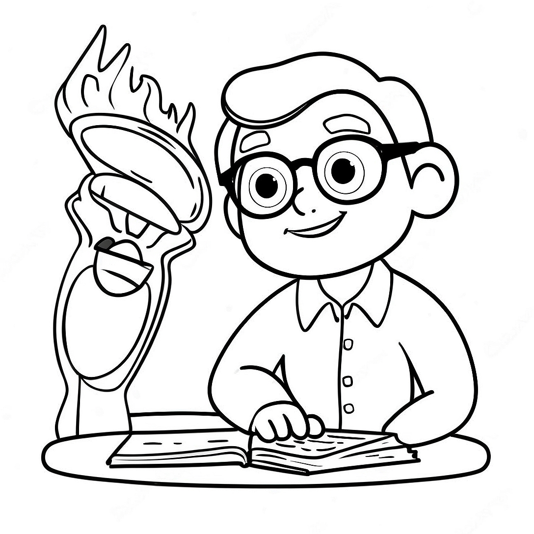 Mr Peabody and Sherman Coloring Page | Mr Peabody and Sherman coloring page