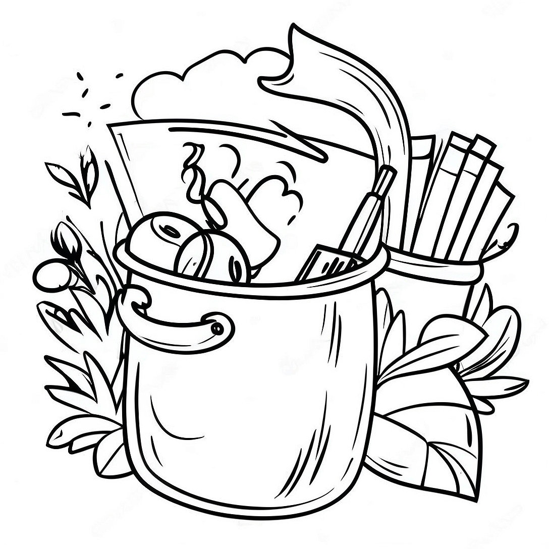 Reduce Reuse Recycle Coloring Page | Reduce Reuse Recycle coloring page