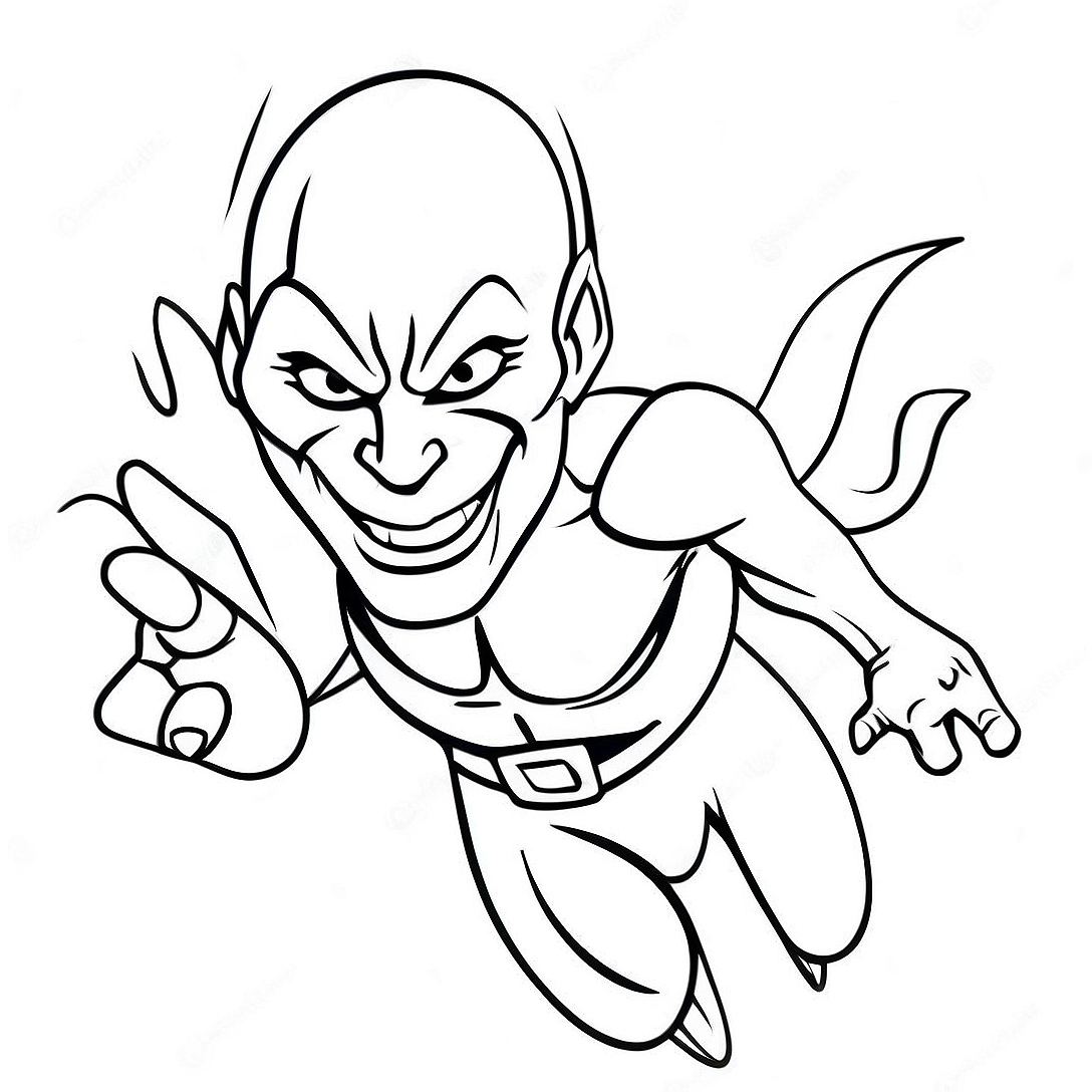 Green Goblin Coloring Page | Green Goblin coloring page