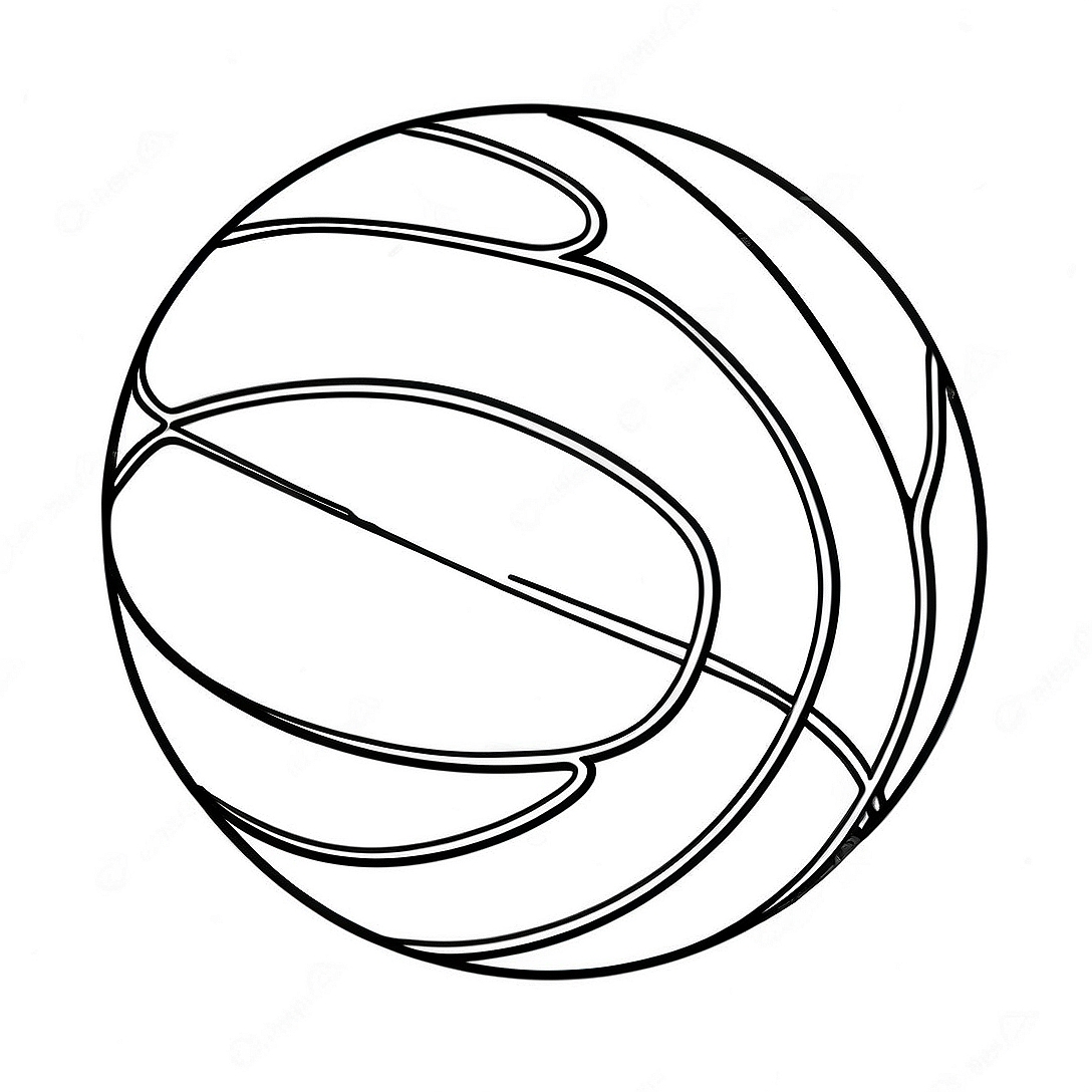 Basketball Coloring Page | Basketball coloring page