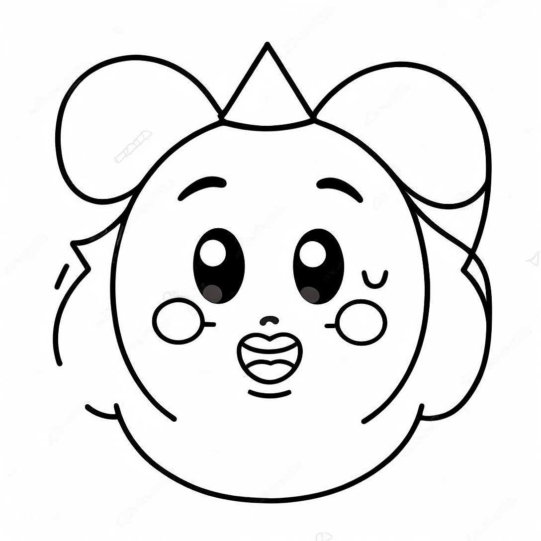 Disney Emoji Coloring Page | Disney Emoji coloring page