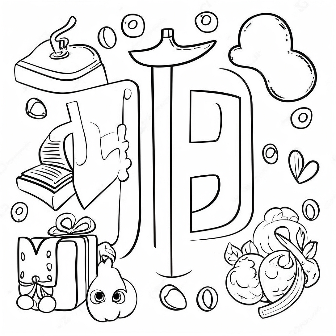 Bible ABCs Coloring Page | Bible ABCs coloring page