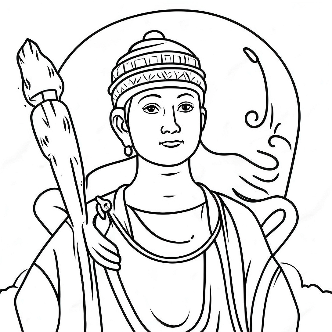 Obanai Coloring Page | Obanai coloring page