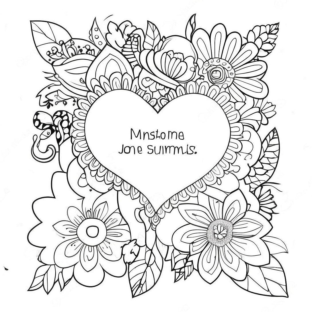 Soulmate Love Quotes Coloring Page | Soulmate Love Quotes coloring page