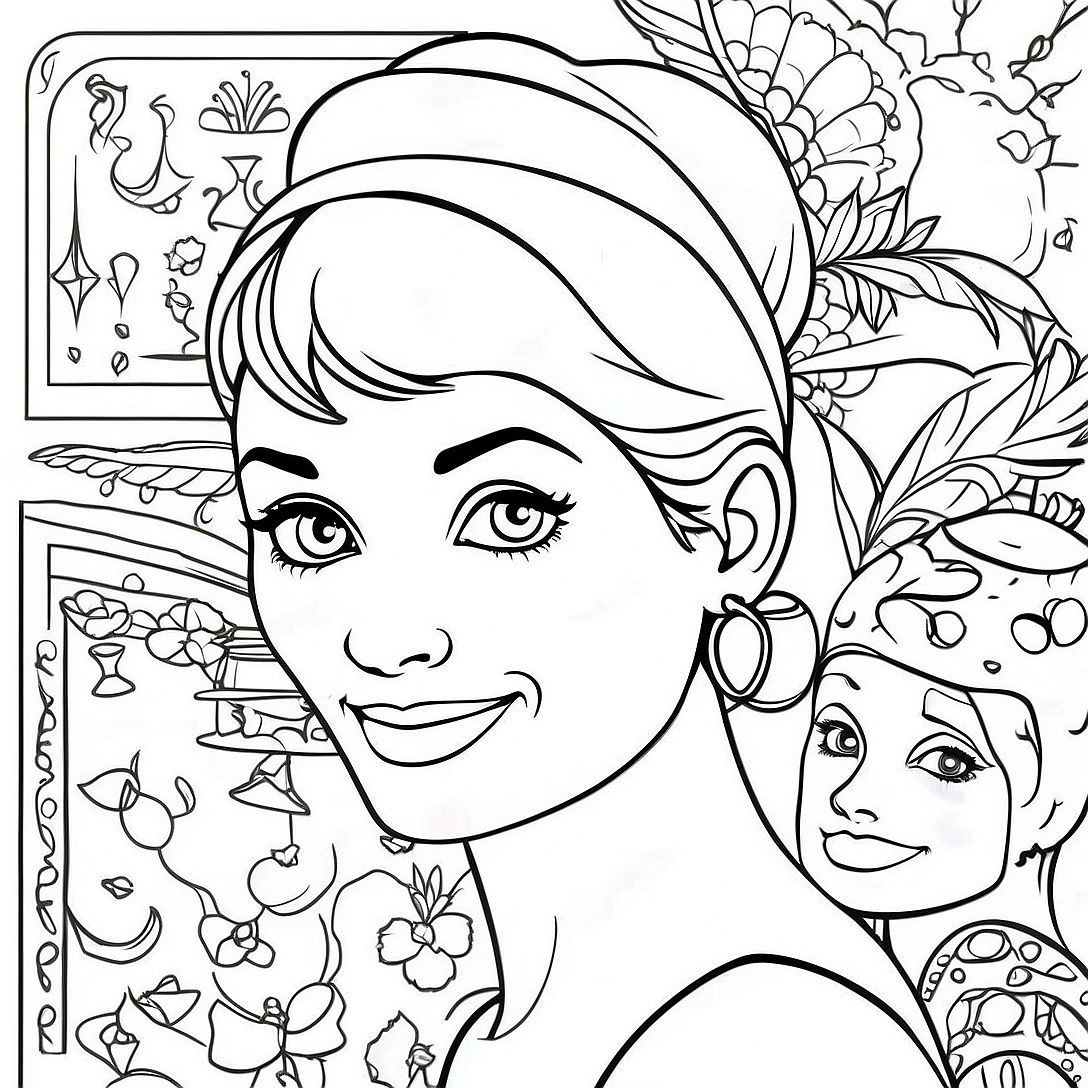 Audrey Descendants Coloring Page | Audrey Descendants coloring page