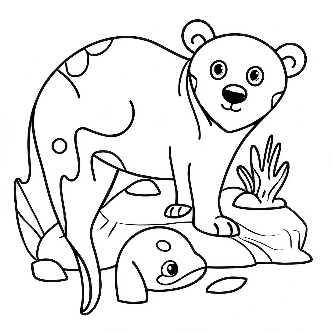 Endangered Animals Coloring Page | Endangered Animals coloring page