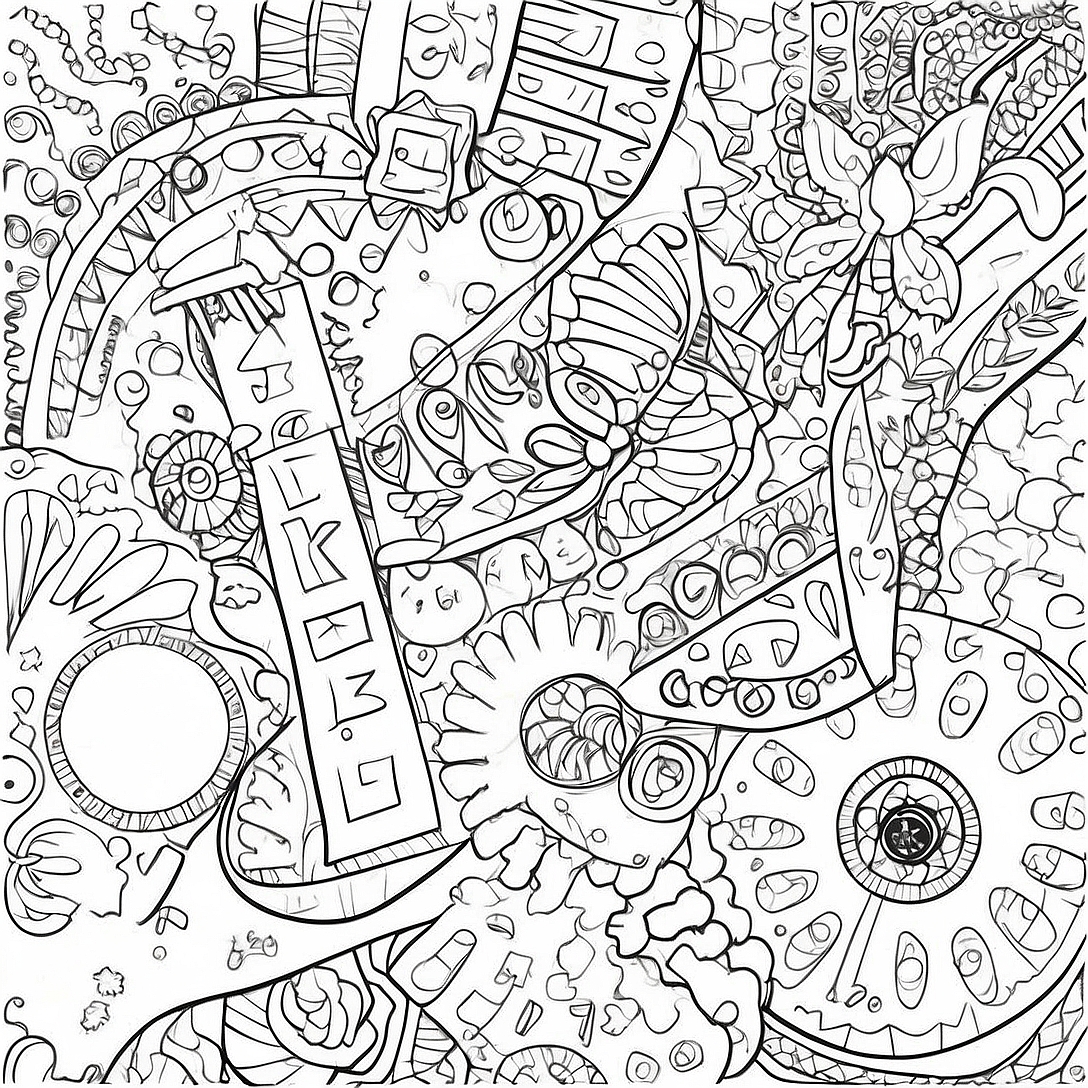 Algebra Coloring Page | Algebra coloring page