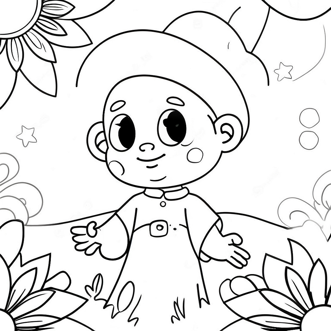 Dia del Nino Coloring Page | Dia del Nino coloring page