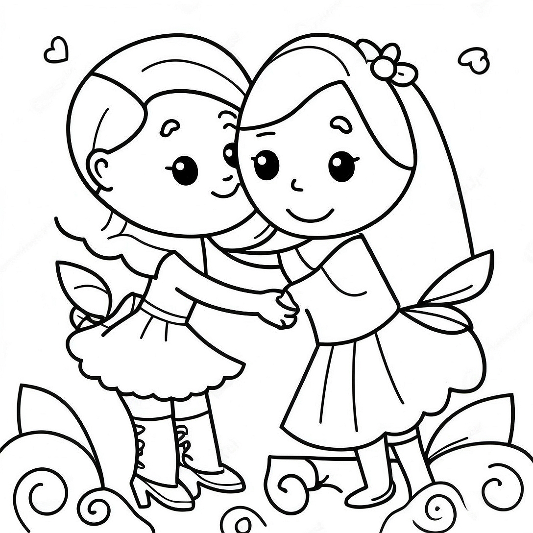 Easy Mothers Day Coloring Page | Easy Mothers Day coloring page