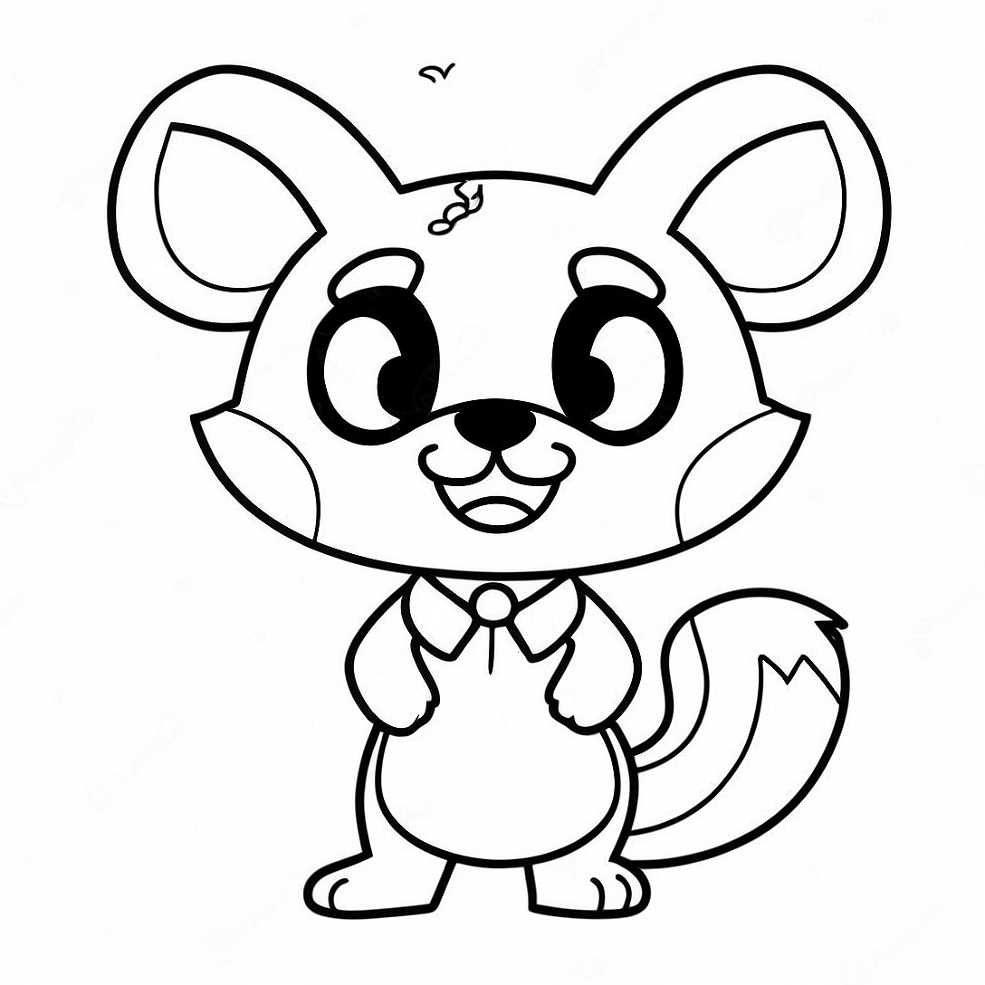 Aggretsuko Coloring Page | Aggretsuko coloring page