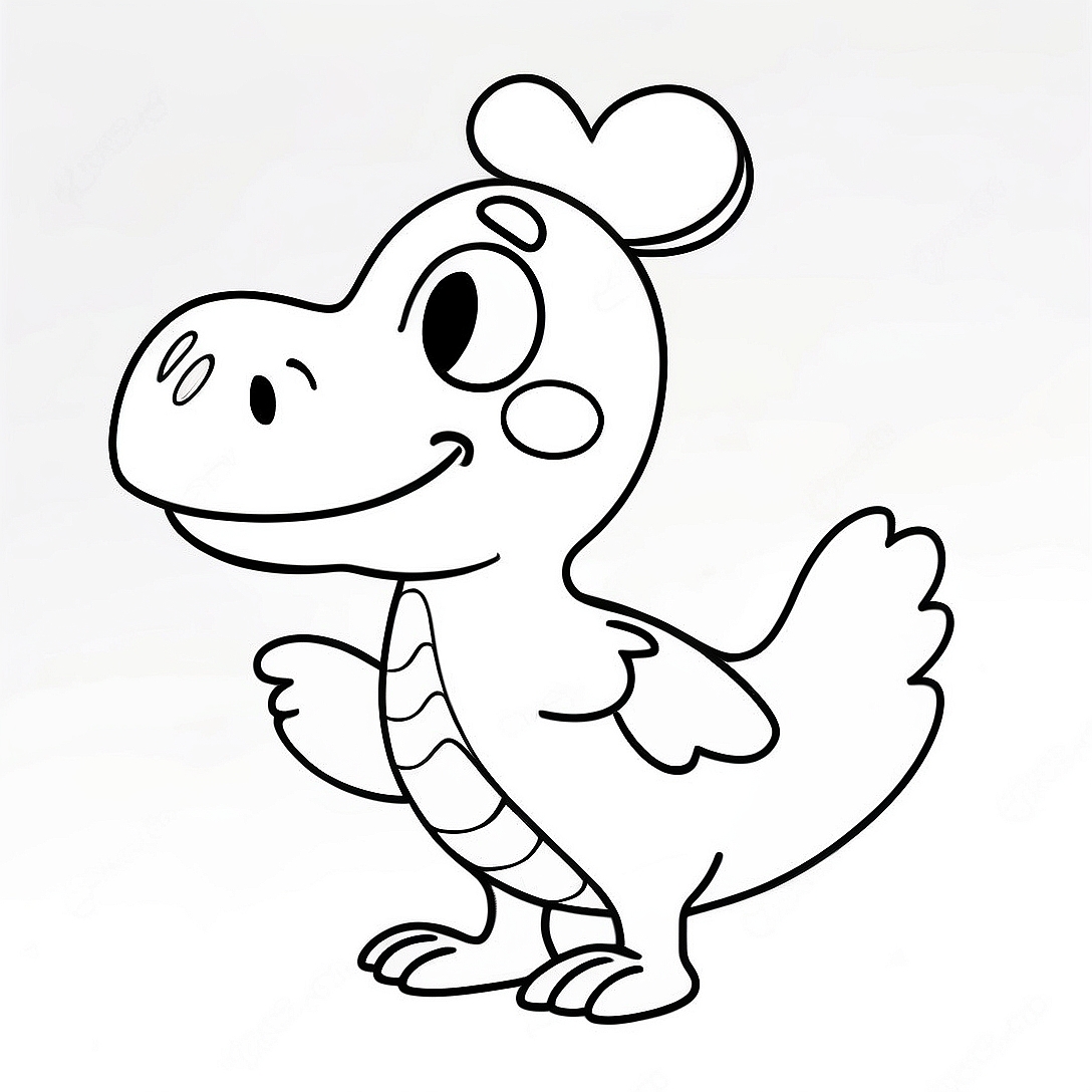 Birdo Coloring Page | Birdo coloring page