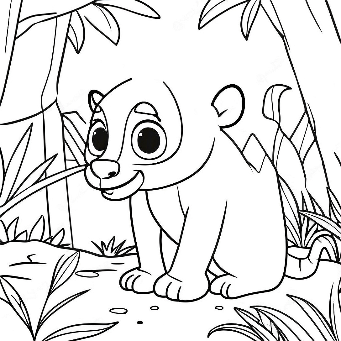 Madagascar Jungle Adventure Coloring Page | Madagascar coloring page