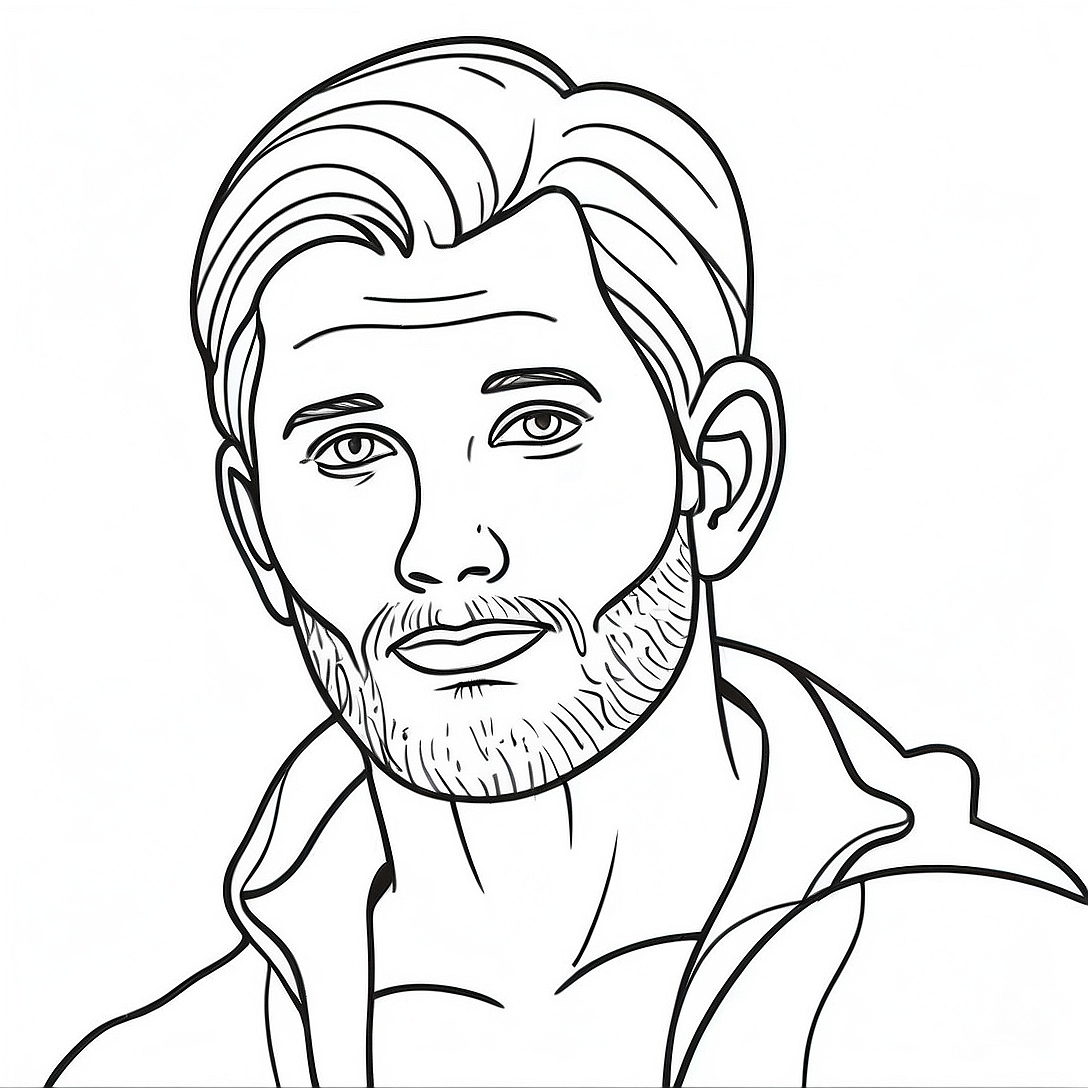 Jacob Coloring Page | Jacob coloring page