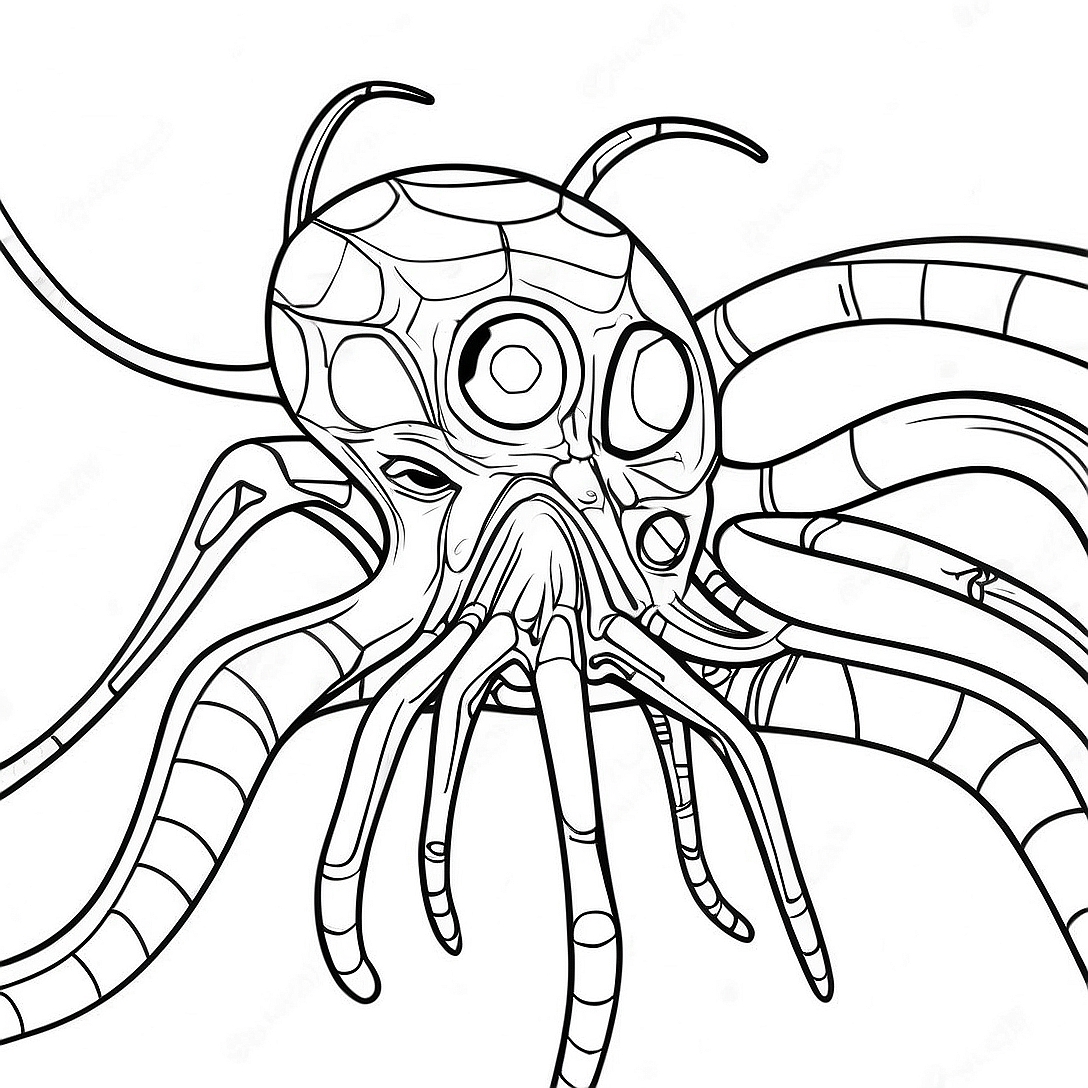 Doc Ock Spidey Coloring Page | Doc Ock Spidey coloring page