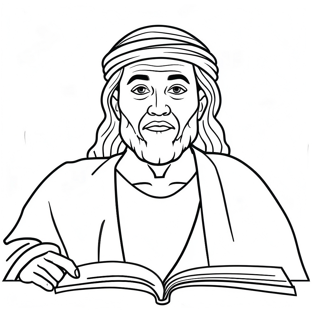 Isaiah Coloring Page | Isaiah coloring page