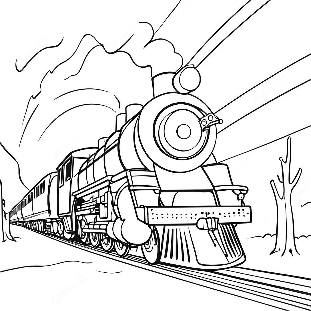 Polar Express Coloring Page | Polar Express coloring page