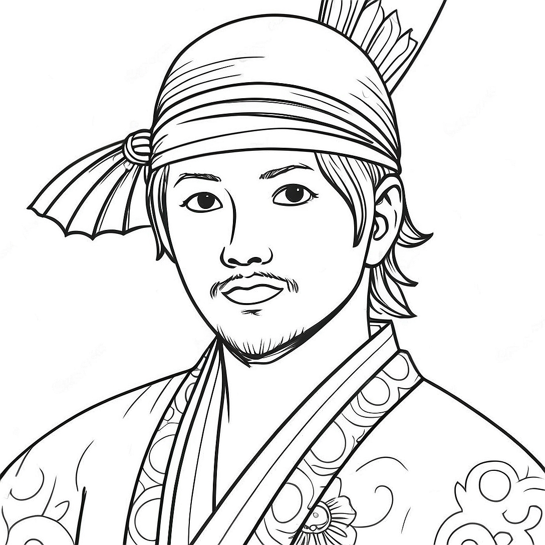 Zenitsu Coloring Page | Zenitsu coloring page