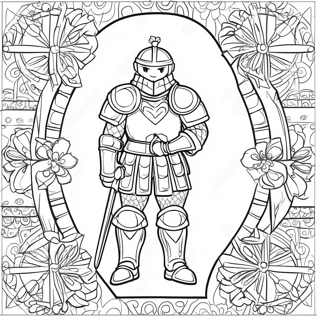 Armor of God Coloring Page | Armor of God coloring page