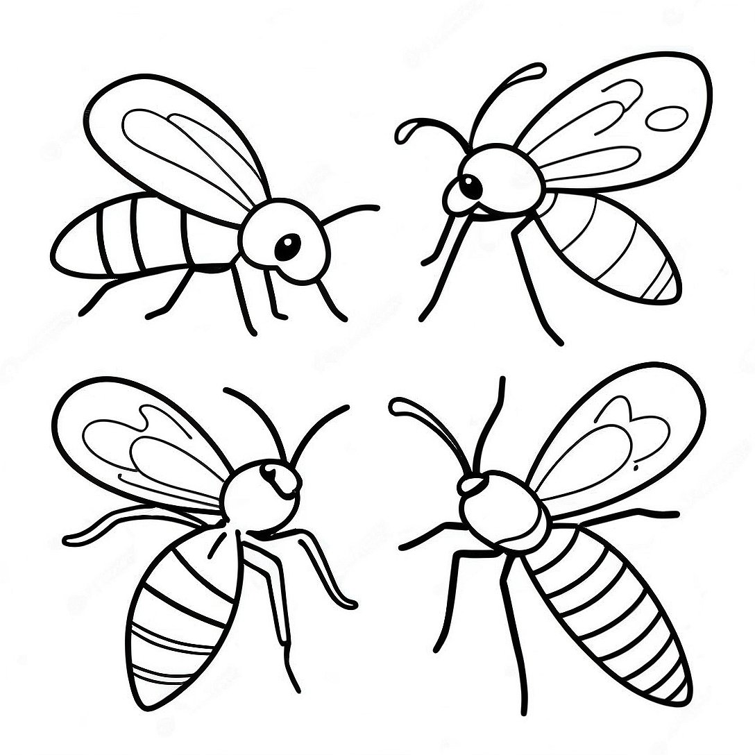 Insect Coloring Page | Insect coloring page