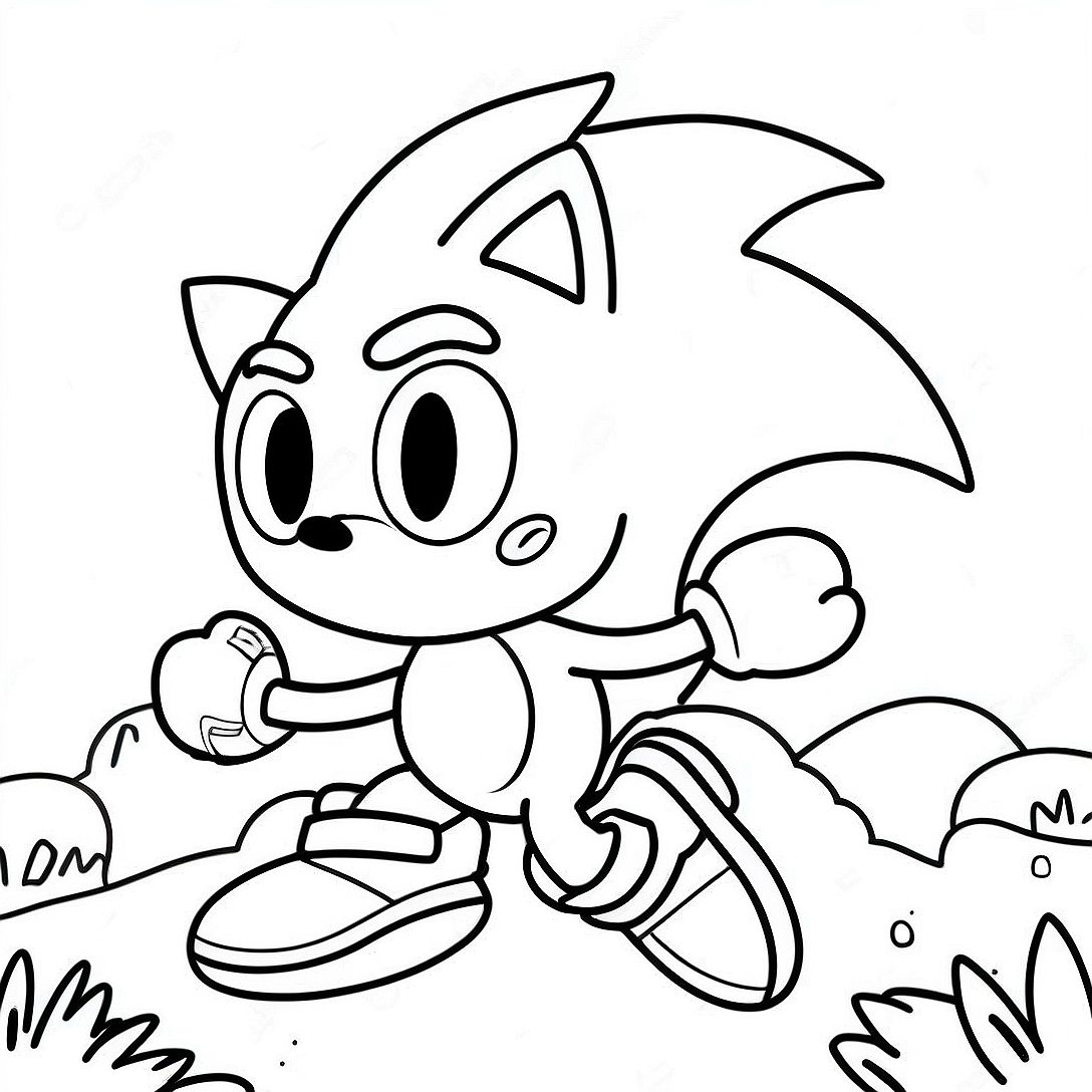 Sonic Lost World Adventure Coloring Page | Sonic Lost World coloring page