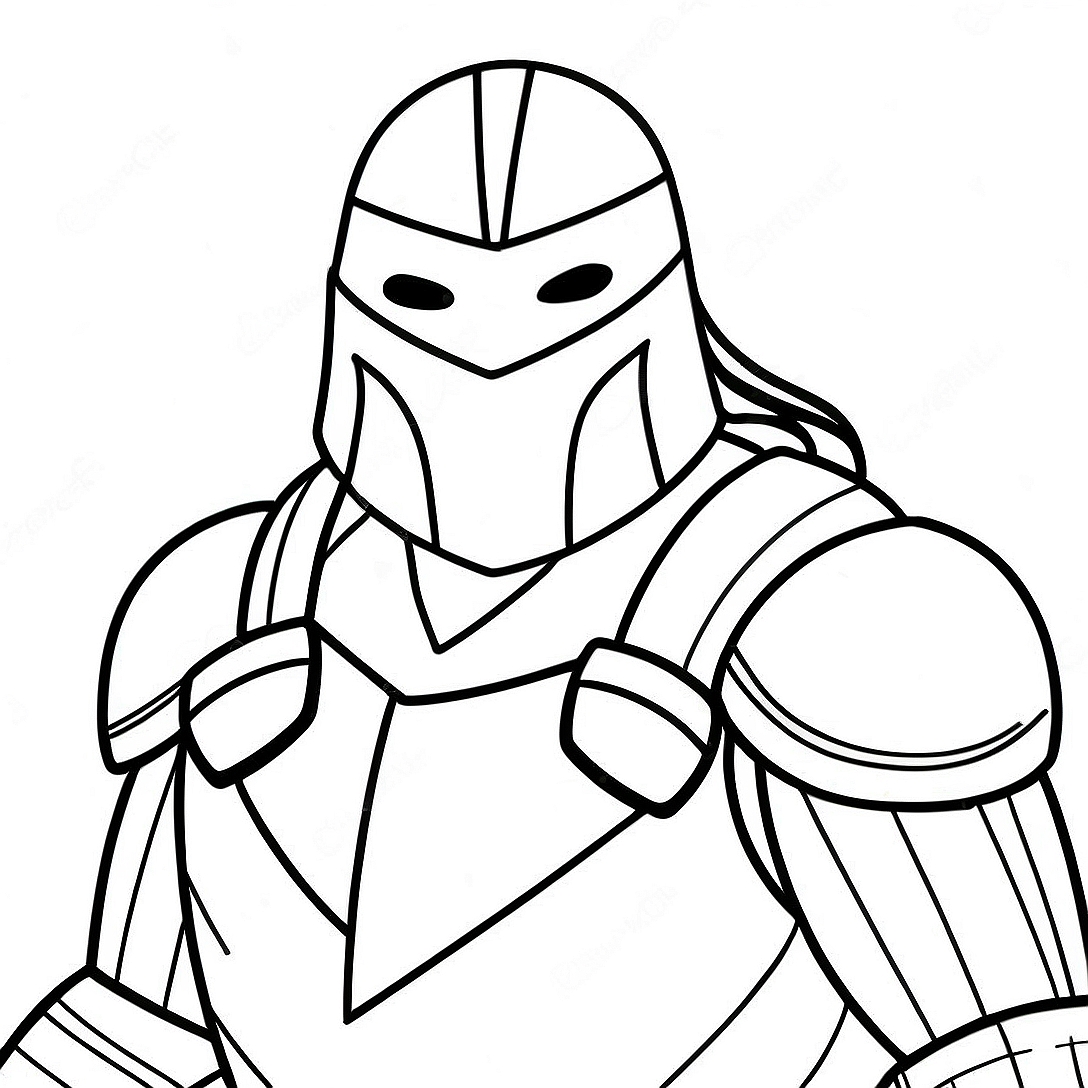 Shredder TMNT Coloring Page | Shredder TMNT coloring page