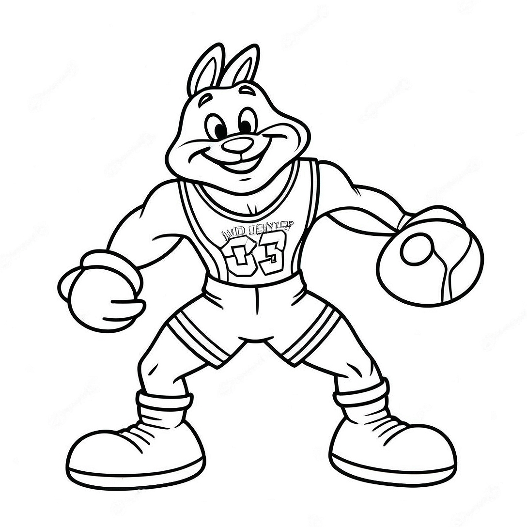 Space Jam Coloring Page | Space Jam coloring page