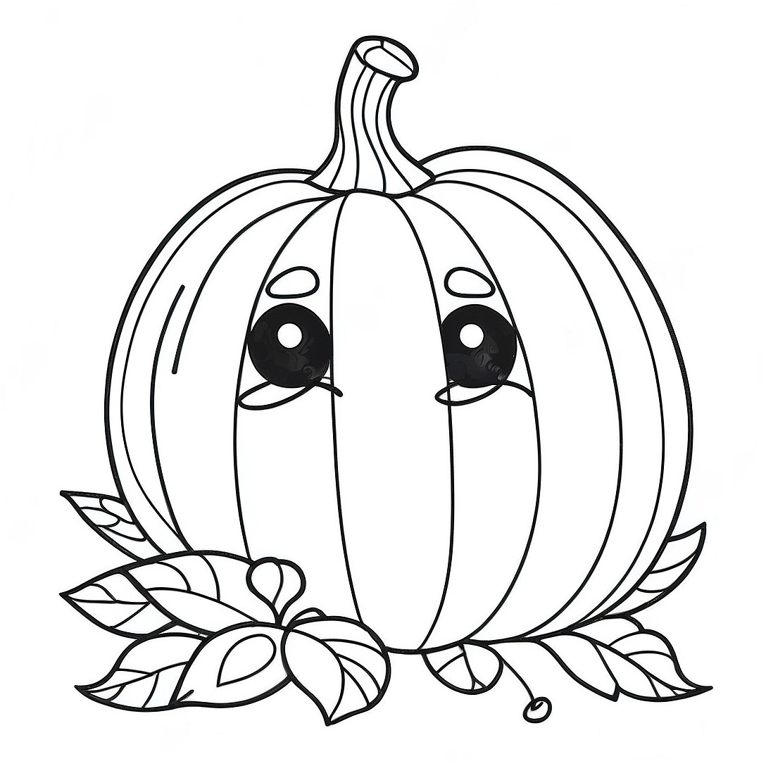 Pumpkin Prayer Coloring Page | Pumpkin Prayer coloring page
