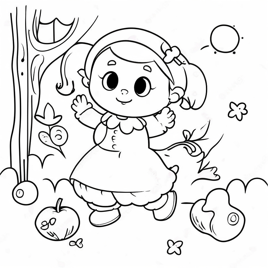 Nursery Rhymes Coloring Page | Nursery Rhymes coloring page
