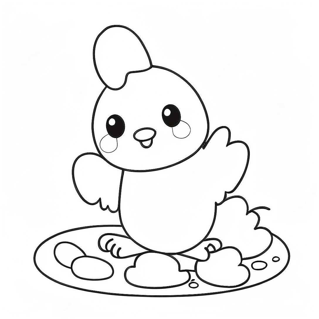 Peeps Coloring Page | Peeps coloring page