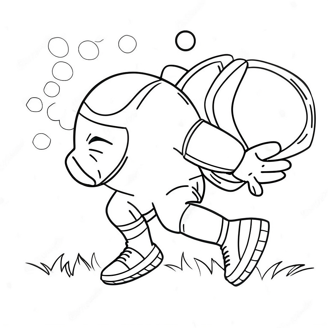 I Love Soccer Coloring Page | I Love Soccer coloring page