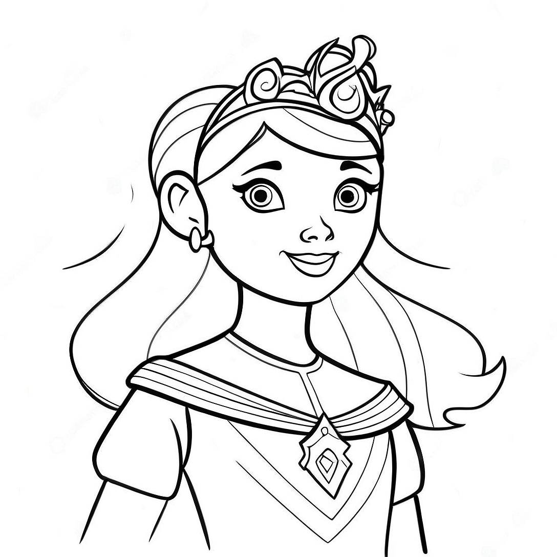 Nella the Princess Knight Coloring Page | Nella the Princess Knight coloring page