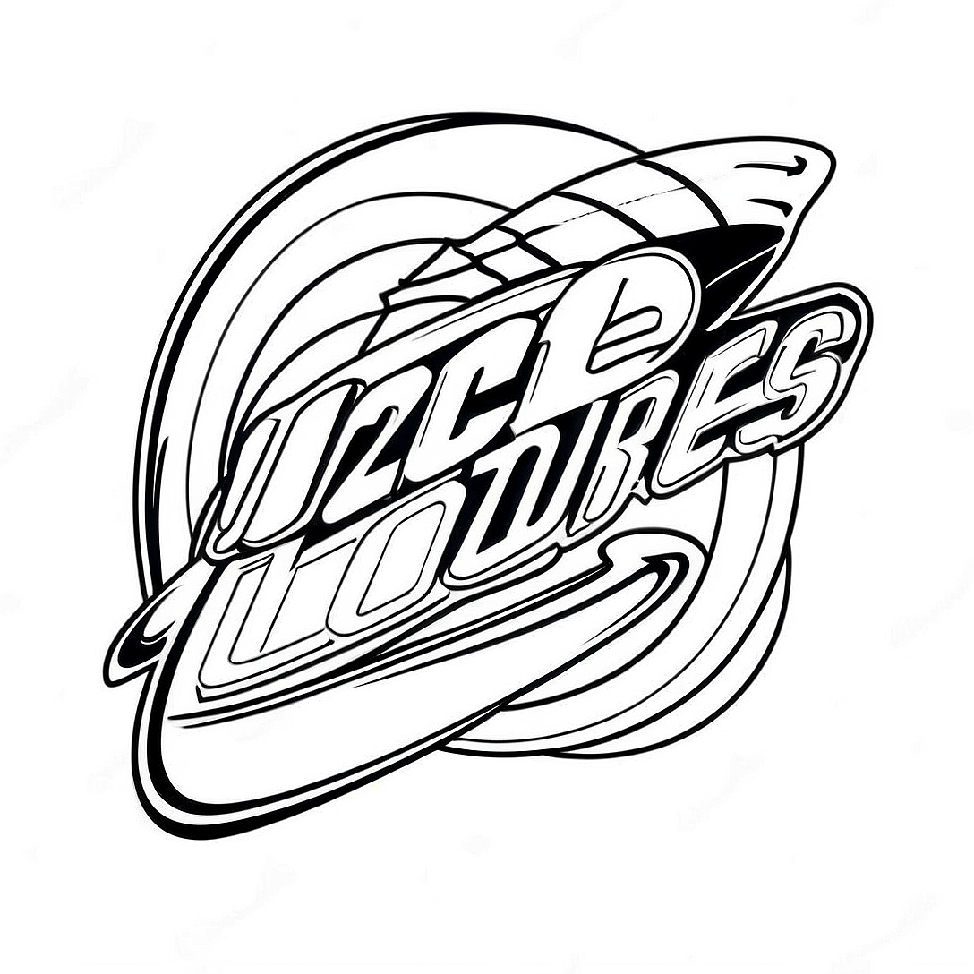Carolina Hurricanes Logo Coloring Page | Carolina Hurricanes coloring page
