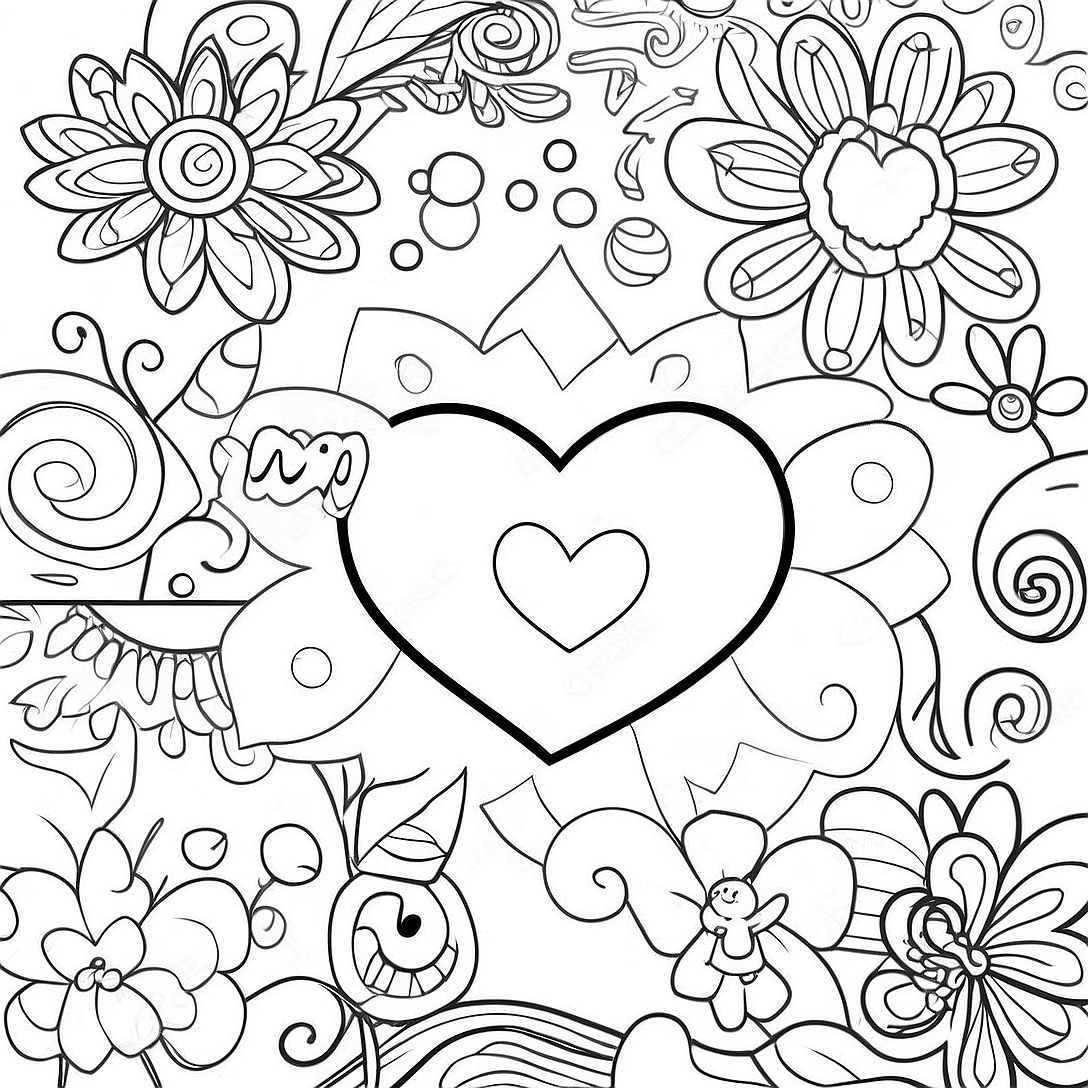Positive Messages Coloring Page | Positive Messages coloring page
