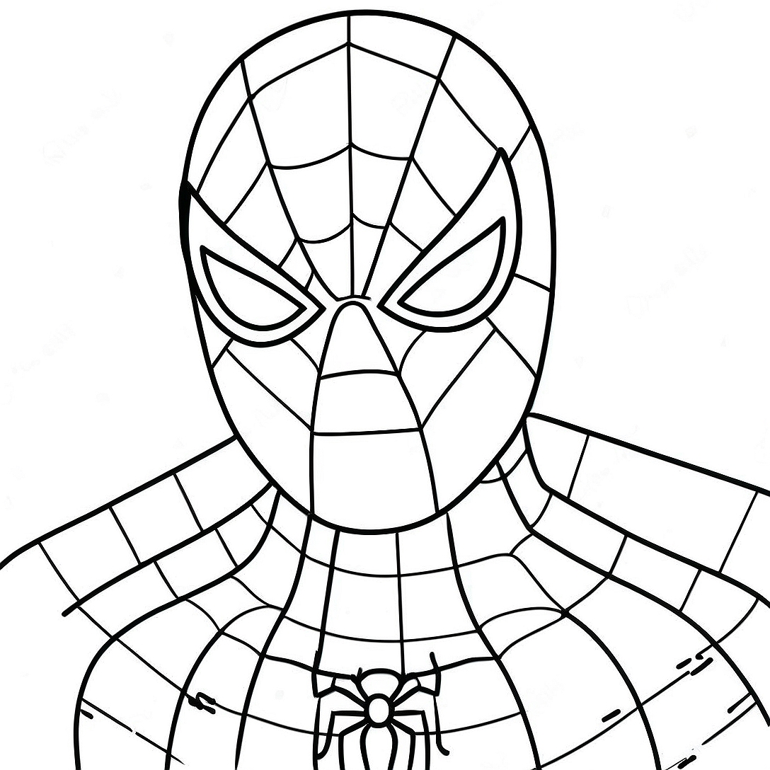 Spiderman Coloring Page | Spiderman and Hulk coloring page