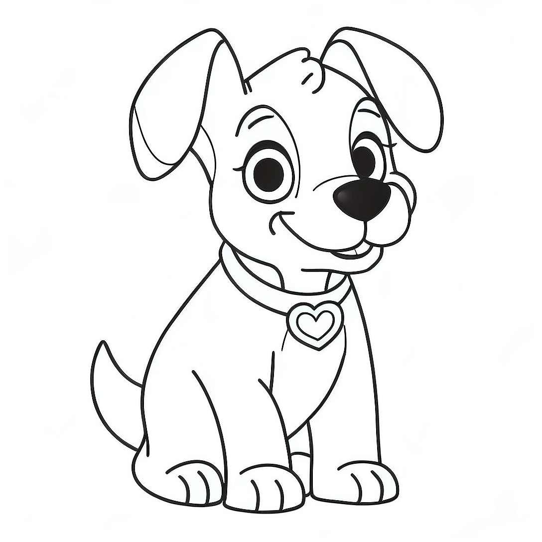 Disney Dog Coloring Page | Disney Dog coloring page