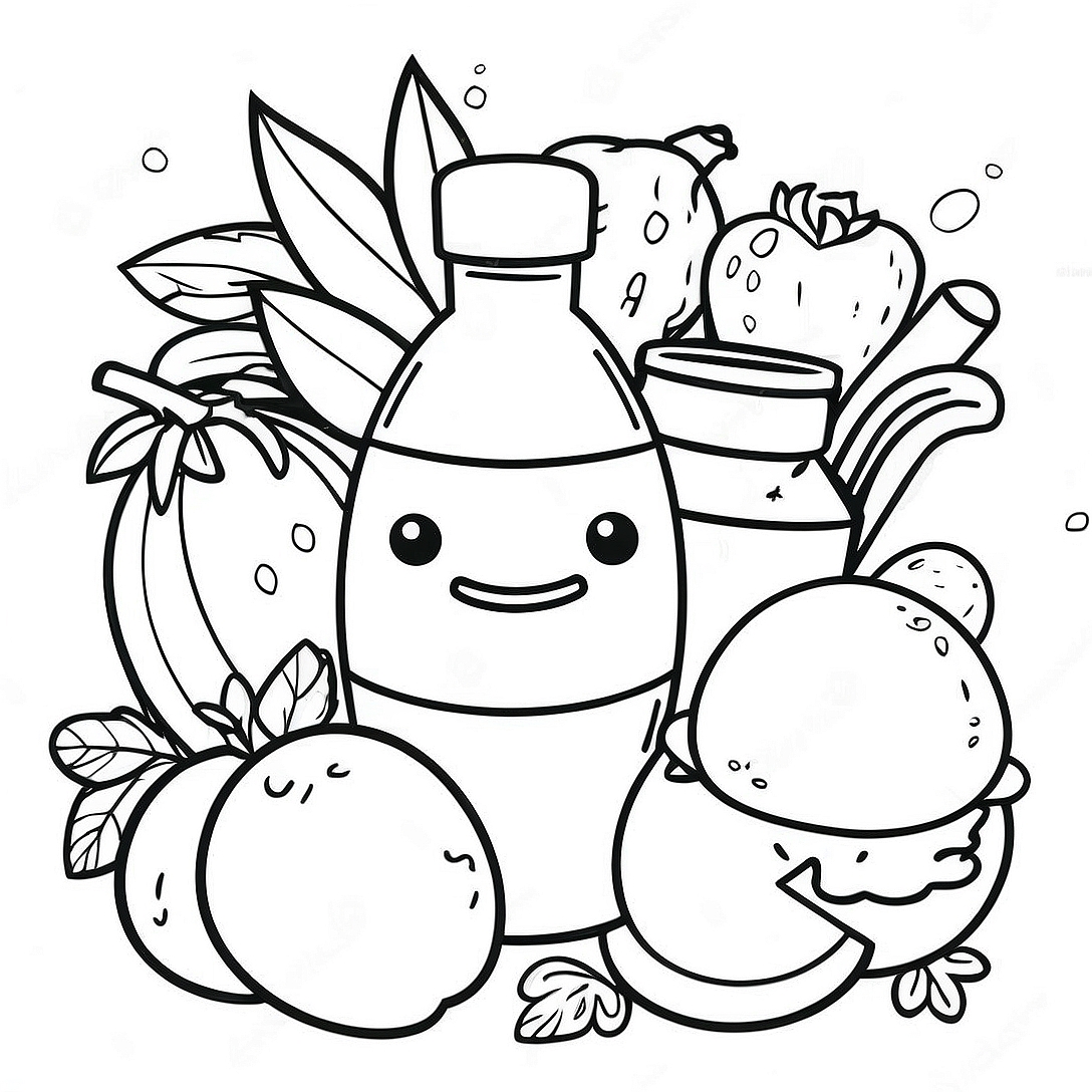 Nutrition Coloring Page | Nutrition coloring page