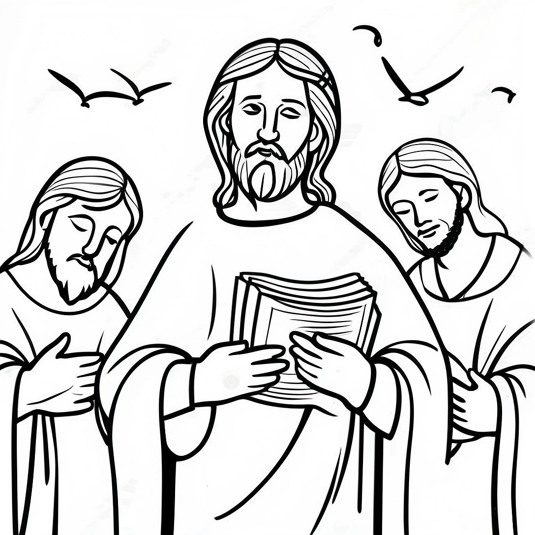 Apostles Creed Coloring Page | Apostles Creed coloring page