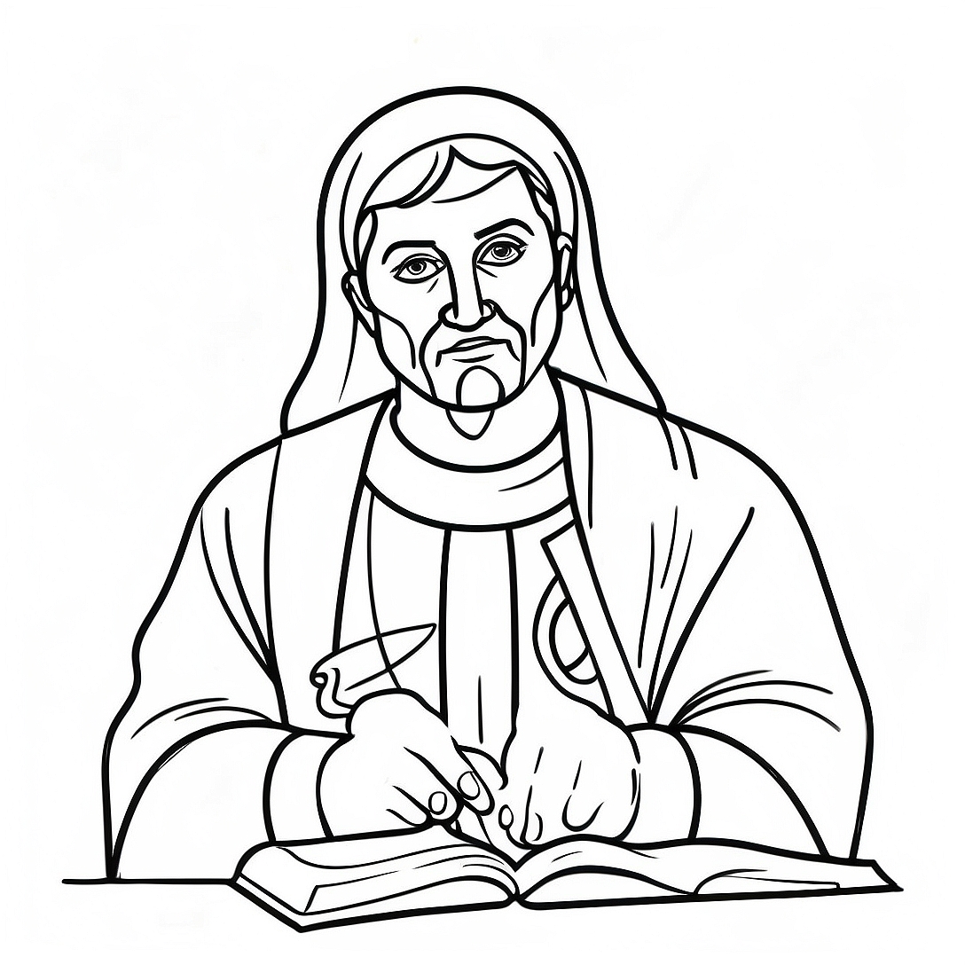 Disciple Coloring Page | Disciple coloring page