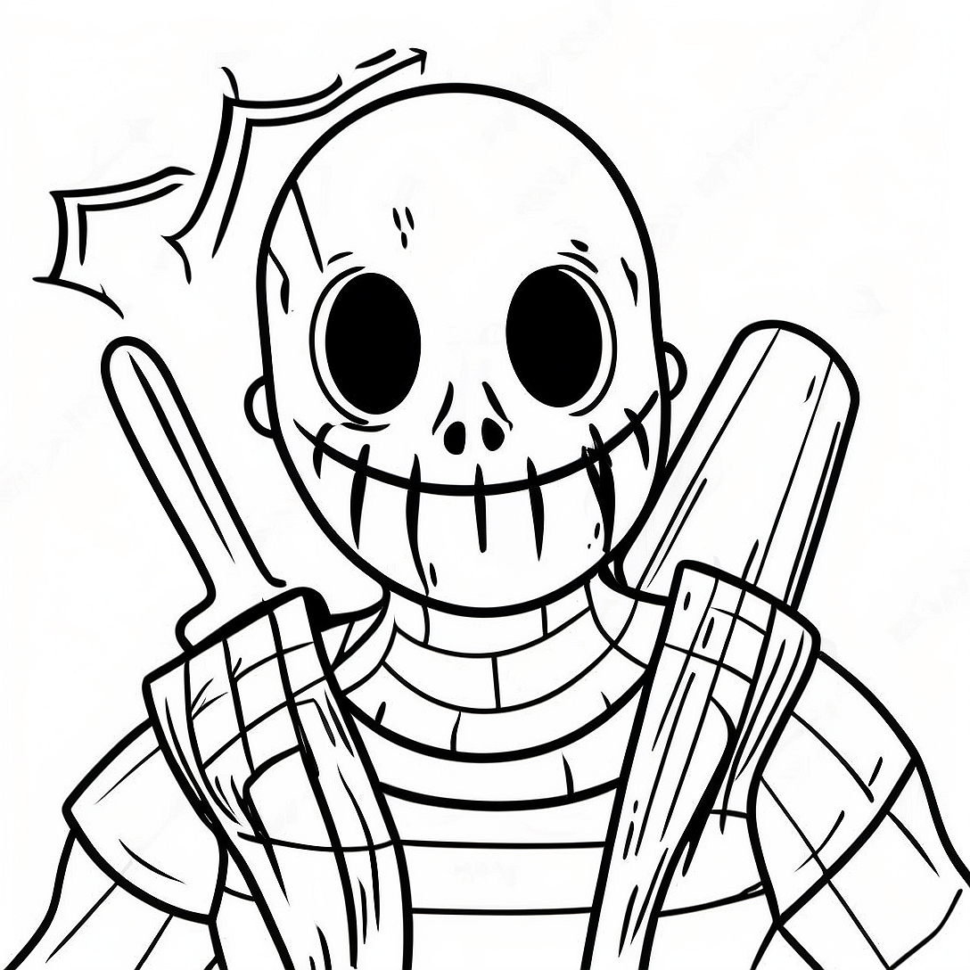 Dead by Daylight Logo Coloring Page | Dead by Daylight coloring page