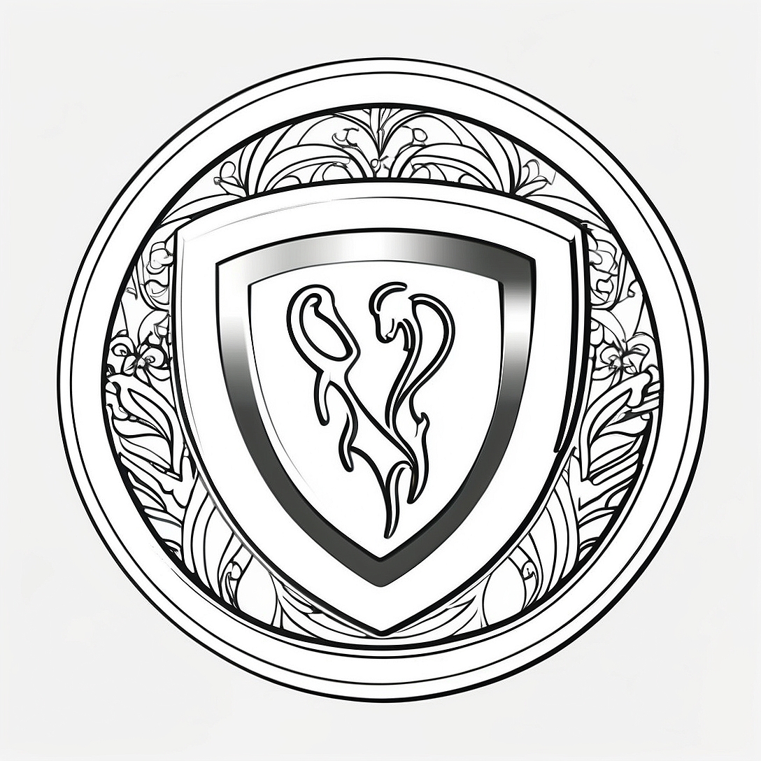 Alfa Romeo Logo Coloring Page | Alfa Romeo coloring page