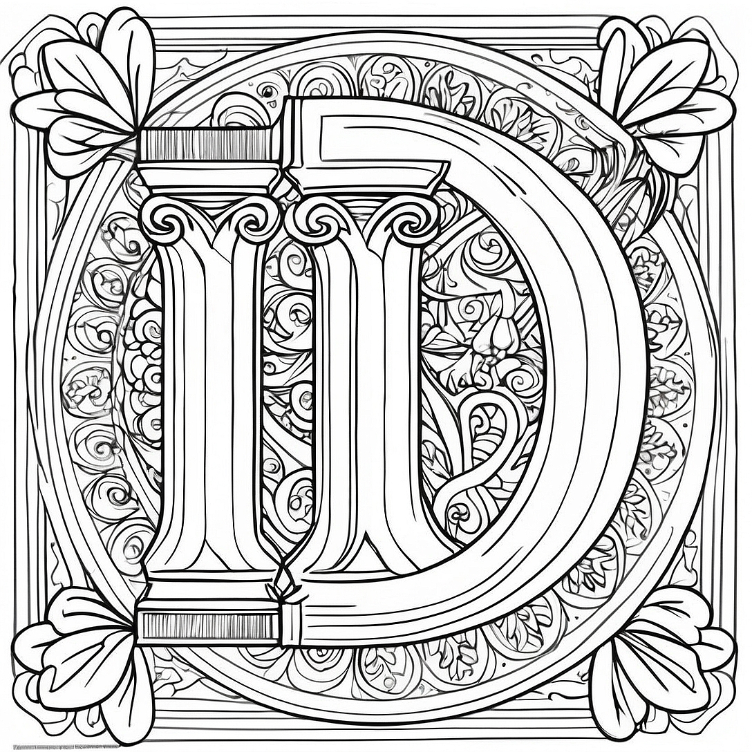 Capital Letter I Coloring Page | Capital Letter I coloring page